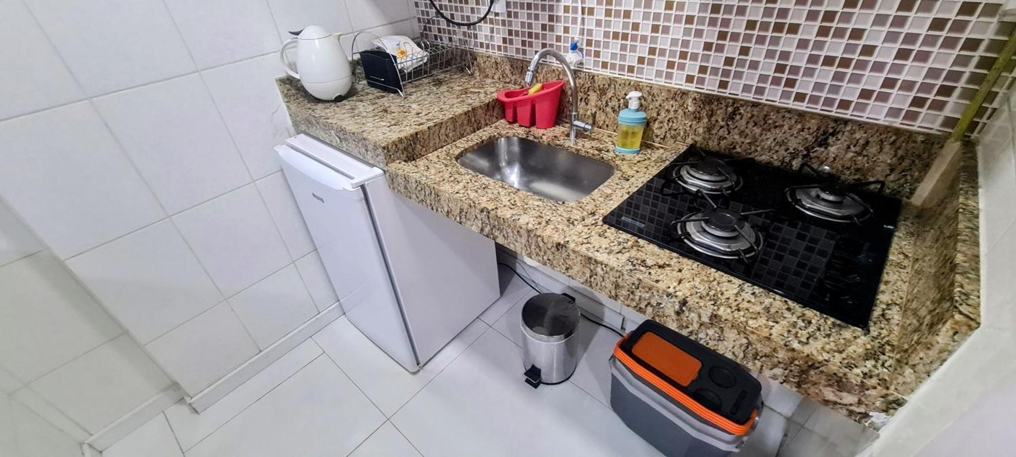 Flat Pasárgada 906, Free Bikes, pé na praia Vila Velha  Extérieur photo
