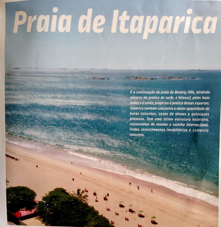Flat Pasárgada 906, Free Bikes, pé na praia Vila Velha  Extérieur photo